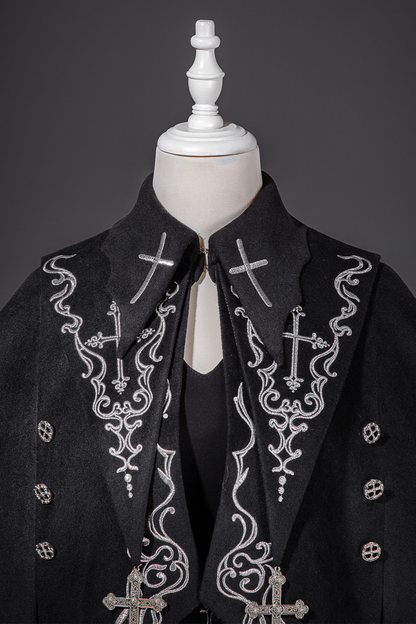 エターナルナイトゴシックケープ+トップス+パンツ