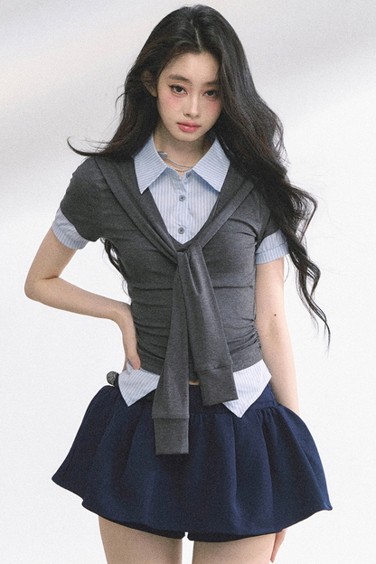 フレンチタイトスイートトップス