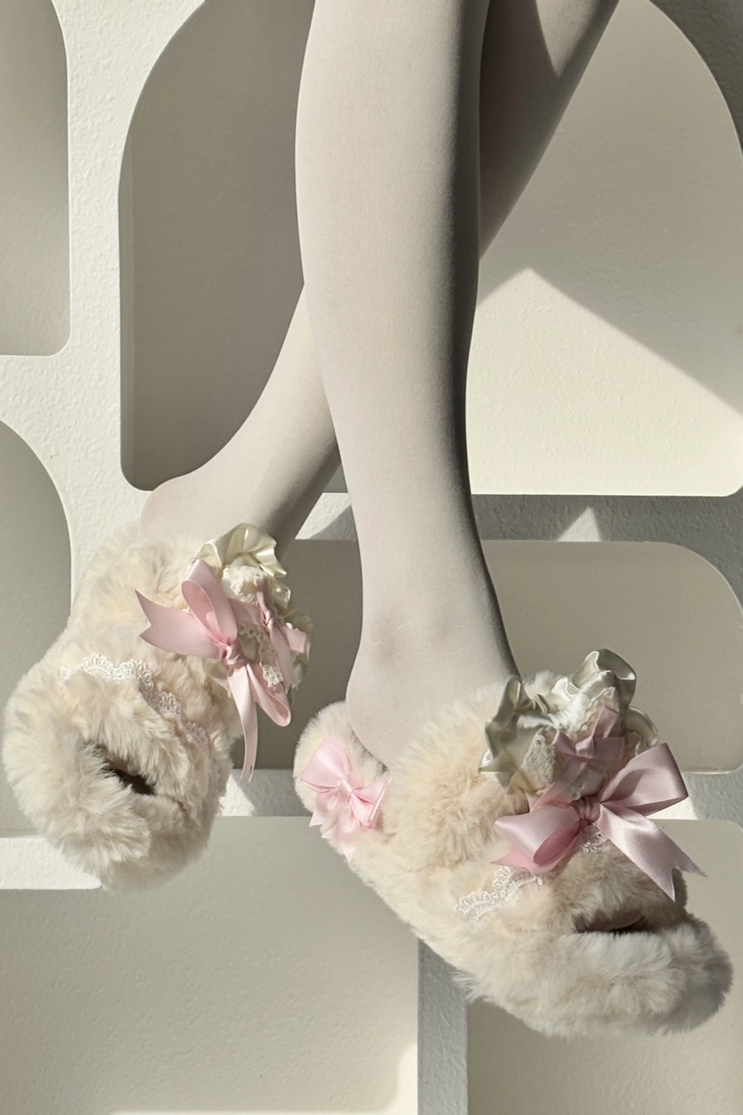 バニーファーロリータスリッパ