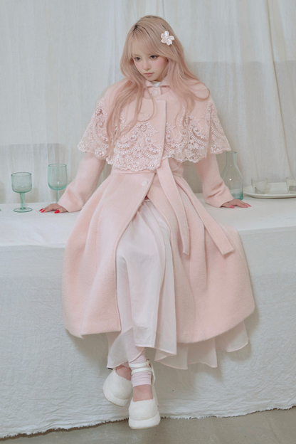 スイートレースケープロングコート