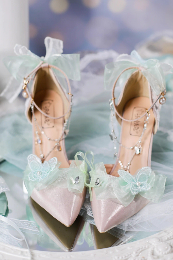 Sheer light chain Lolita pinwheels