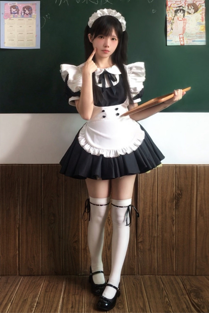 Glass Doll Maid Lolita Dress + Apron