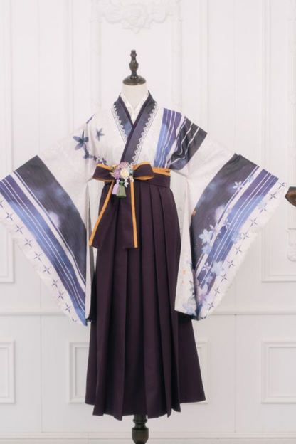 レトロ手毬和装トップス