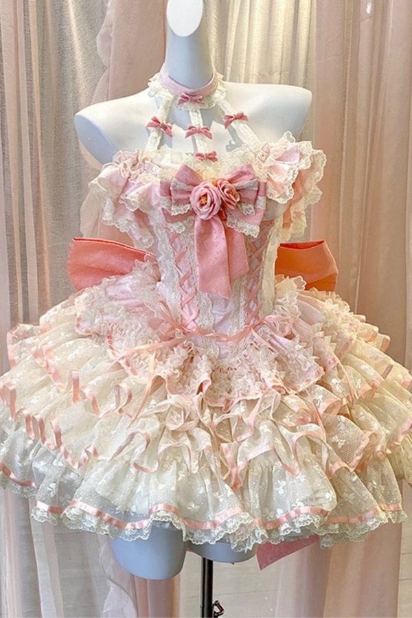 Rose Lace Fairy Dress