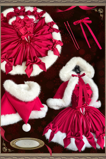 クリスマスボックスロリータドレスセット