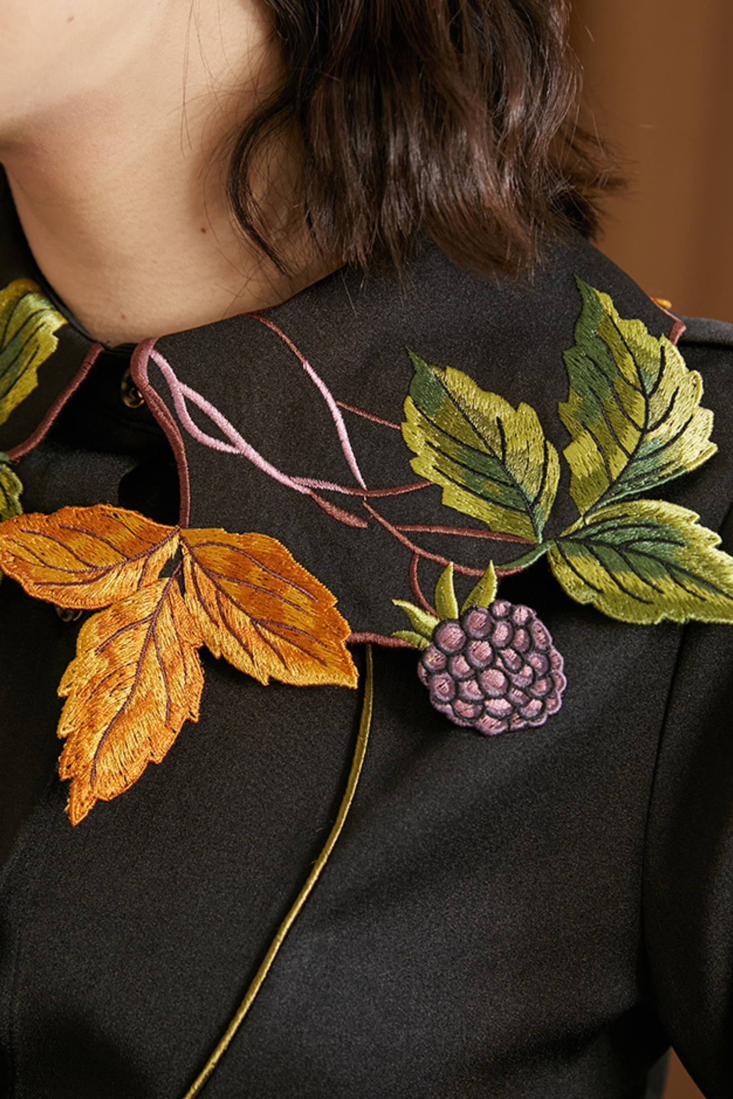 リーフベリーカラーシャツ