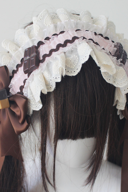 ストロベリーチョコレートロリータヘアアクセサリー