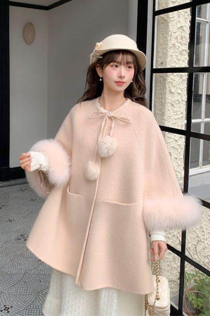 スイートフォックスファーカフコート