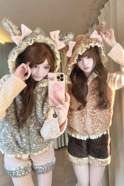 バンビフードジャケット+パンツ