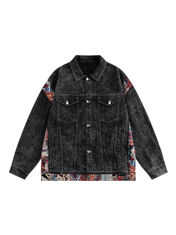 American Retro Splice Denim Jacket