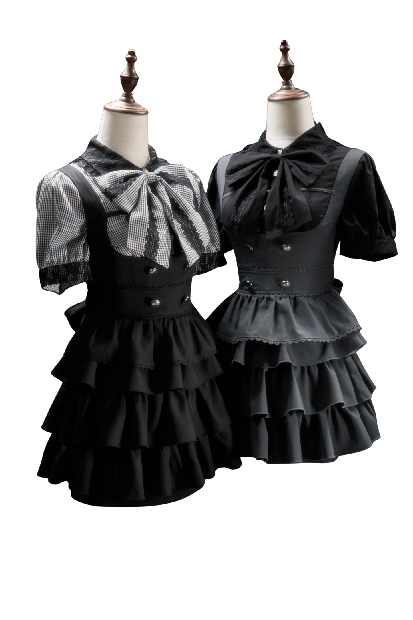 【予約商品】レースリボンシャツ＋サスドレス2WAYスイート&スパイシー