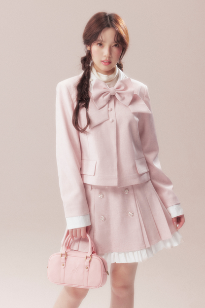 スイートリボンジャケット+プリーツスカート