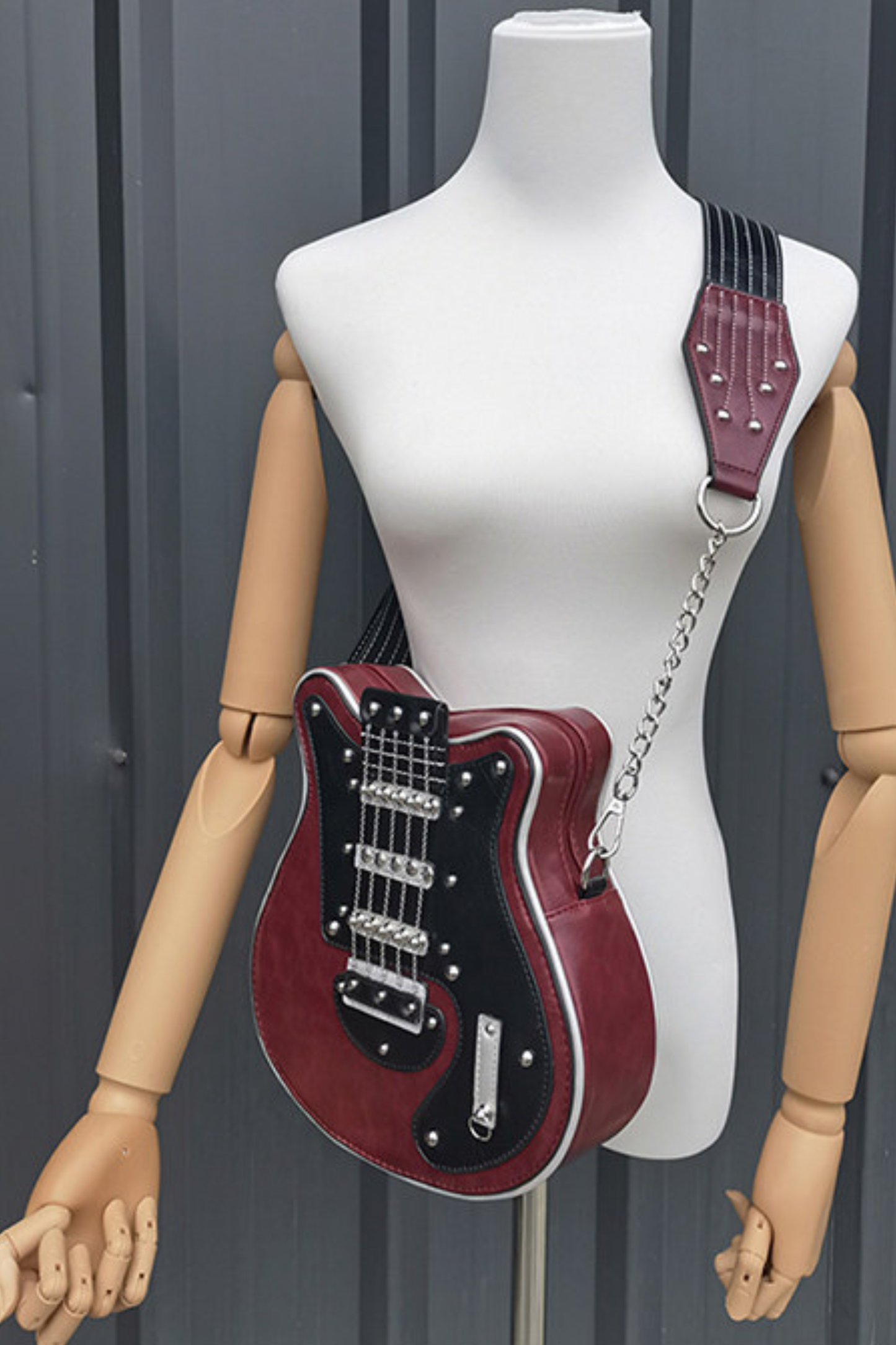 Rock Punk Guitar Crossbody Bag