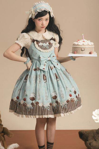 Sweet Mint Doll Lolita Dress