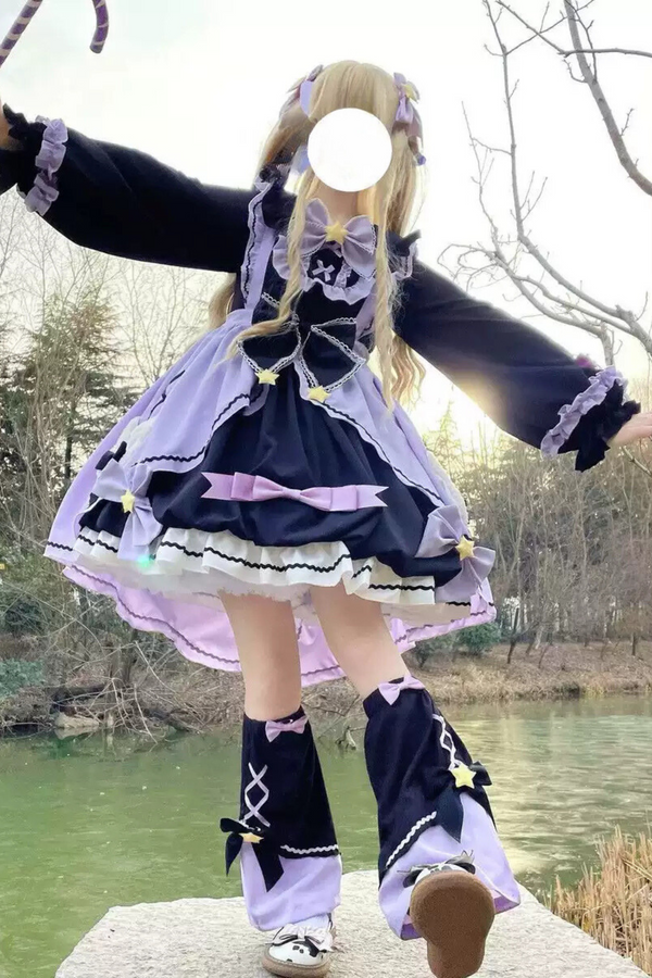 マジックキャットリボンテールプリンセスドレスセット