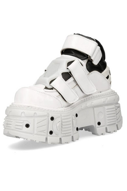 Y2K Mode High-Top-Plateau-Sneaker