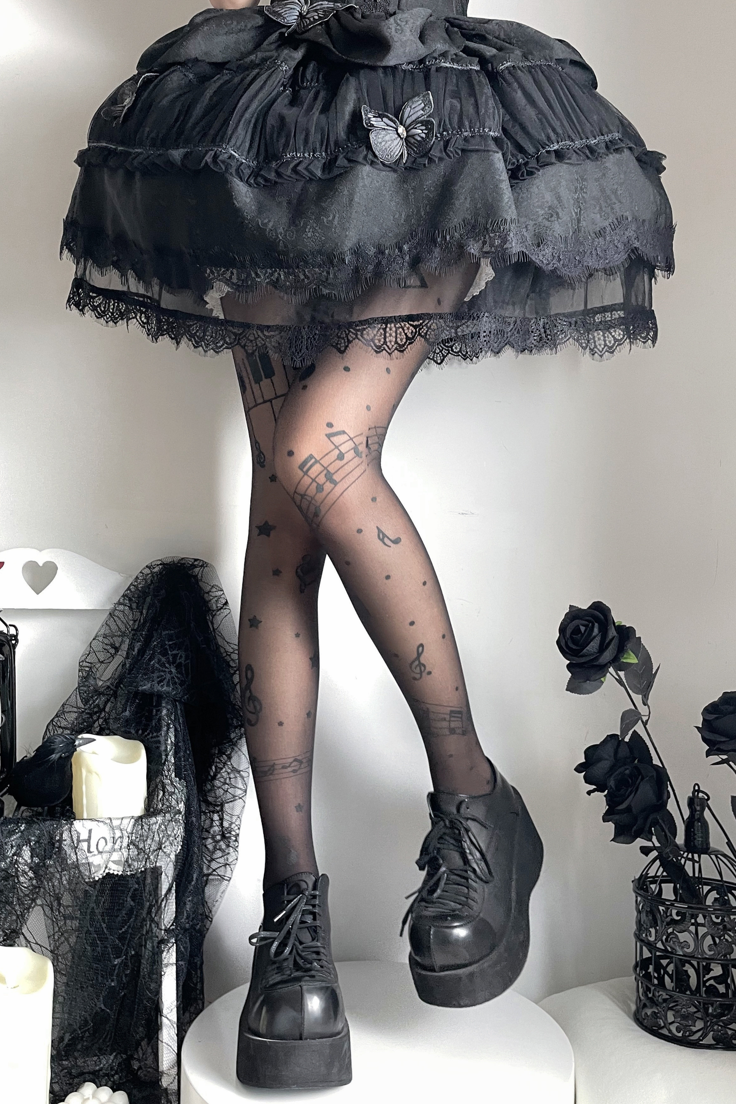 Fantasy Musical Note Stockings