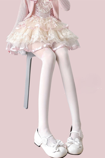 Rose Lolita Tights