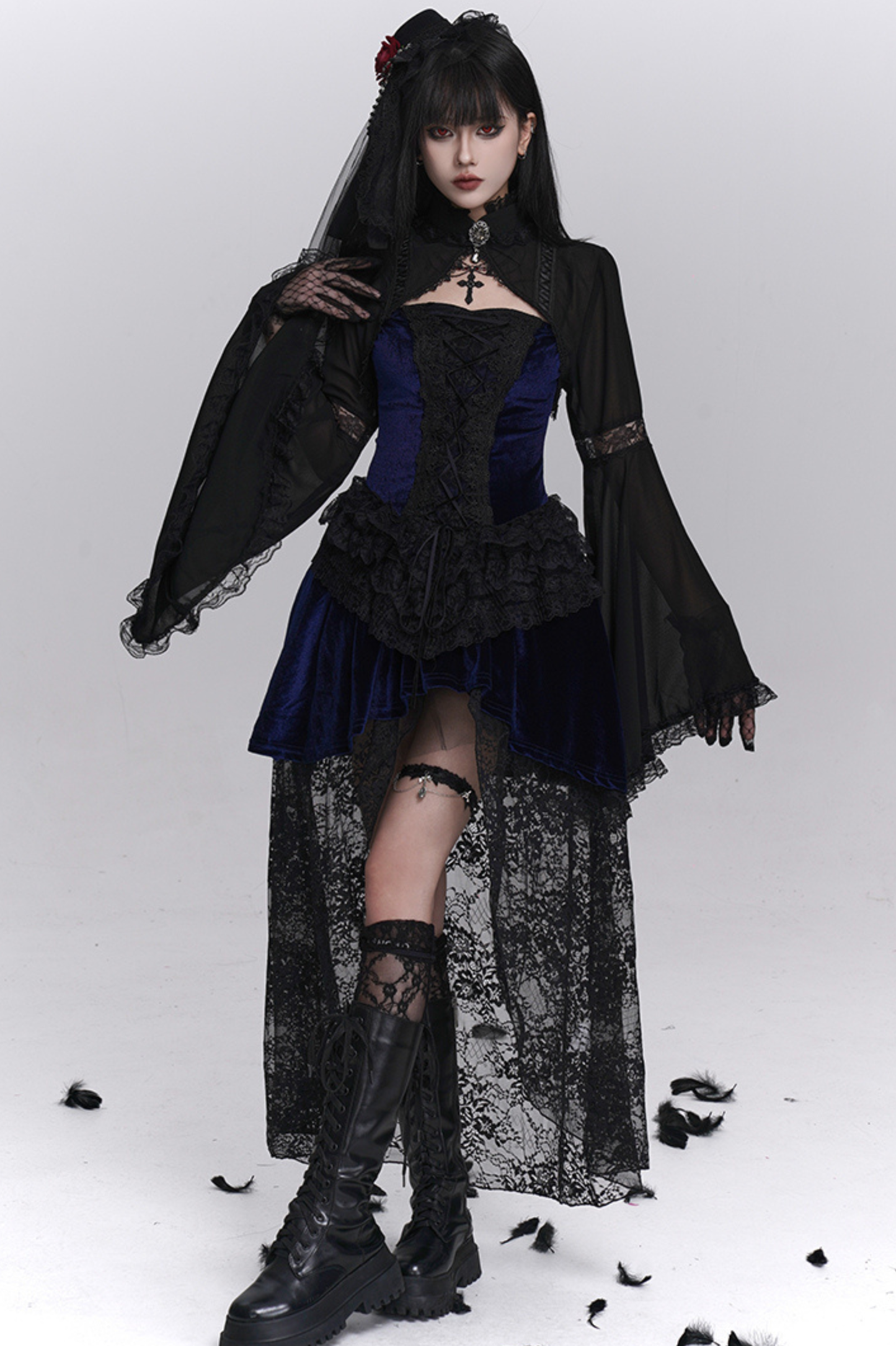 ゴーストガールキャミソールドレス＋ジャケット