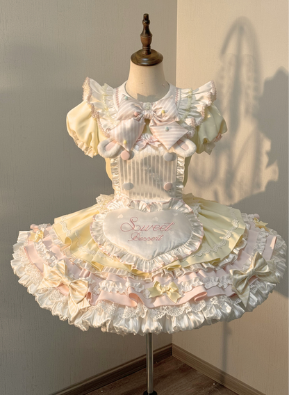 [Deadline for reservations: February 26] Sweet Rabbit Tea Time Apron Dress Setup