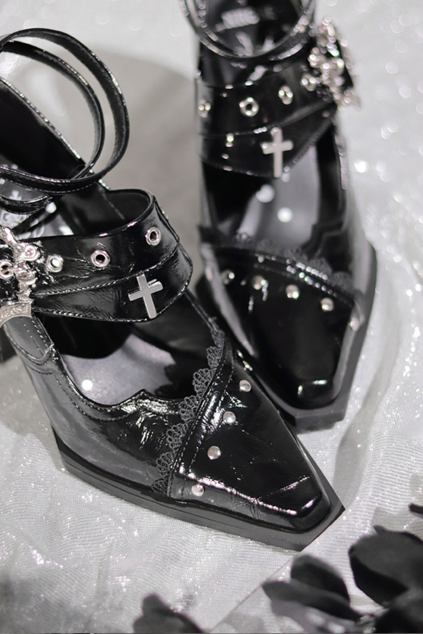 Dark Knight Gothic Subculture Punk Heel