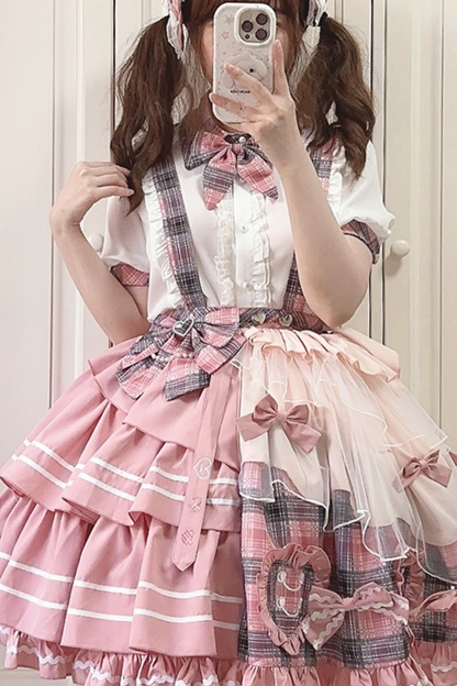 スイートハートアイドルソングロリータセットアップ