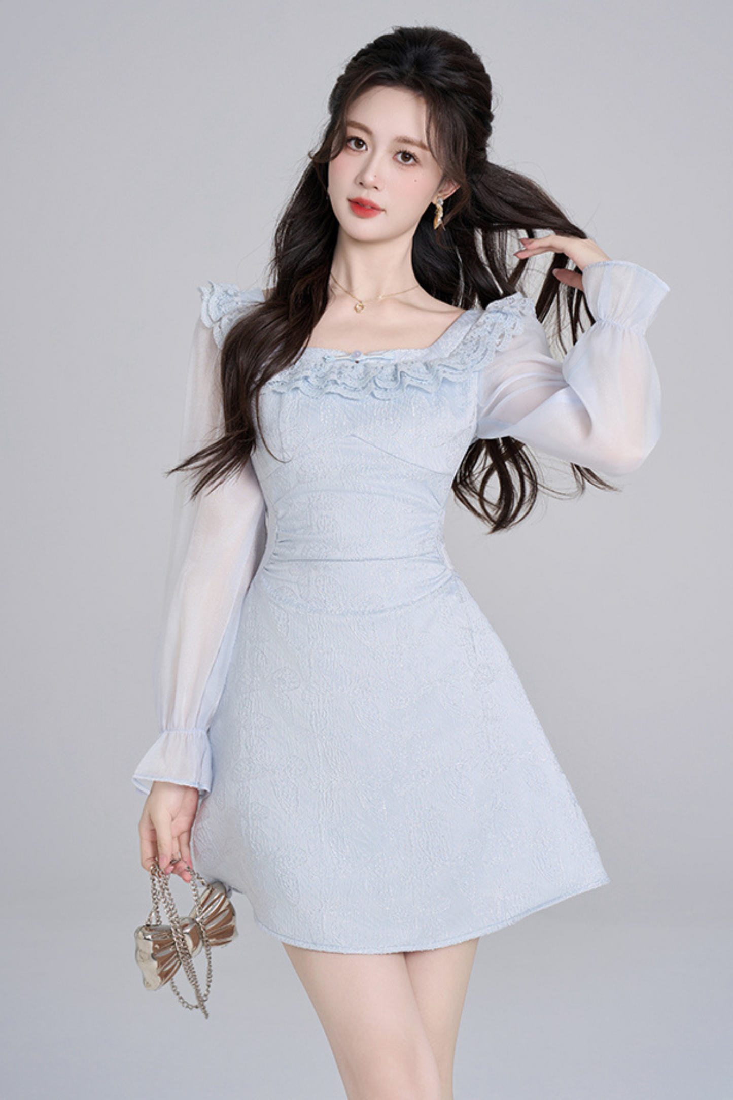 アイススイートクエアネックドレス