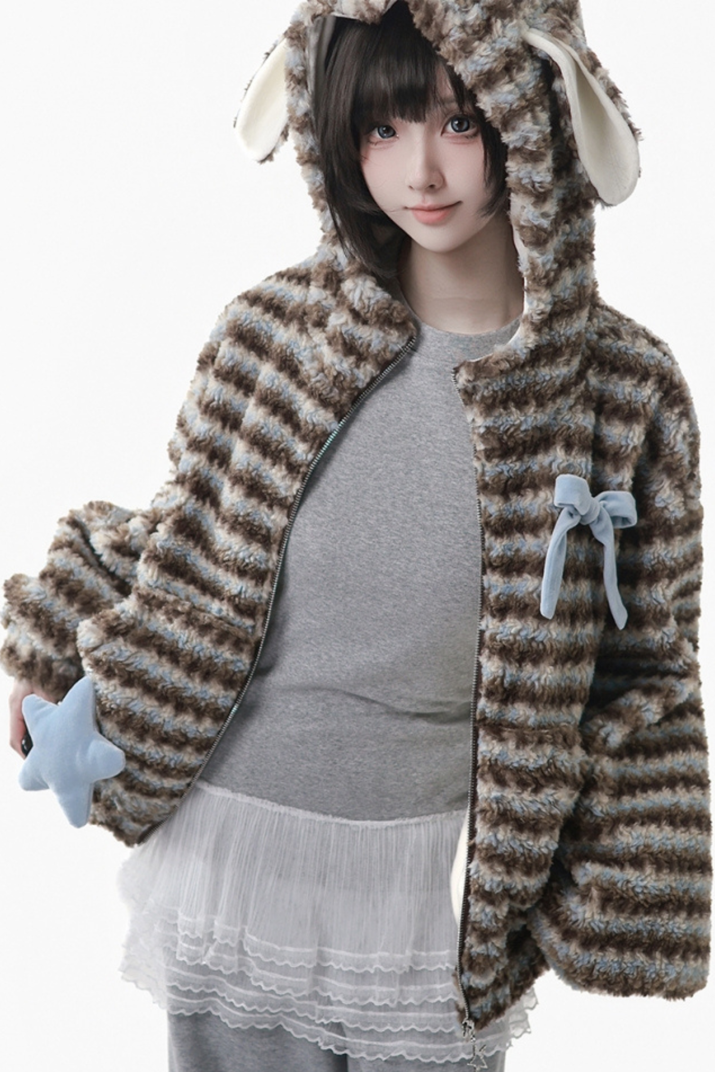 ユニコーンフロックドジャケット+トップス+パンツ