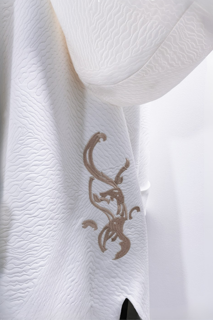 【12月26日予約締切】マウンテンゴーストチャイナプリンスフーディージャケットスーツ＋タッセルネックレス