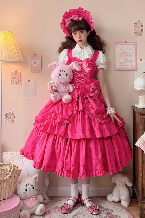 Lace Goth Subculture Dark Star Island Lolita Dress