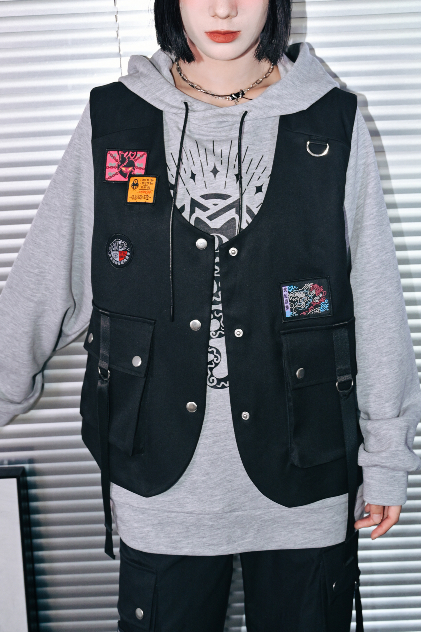 ワークウェアスタイルストリートベスト