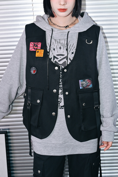 ワークウェアスタイルストリートベスト