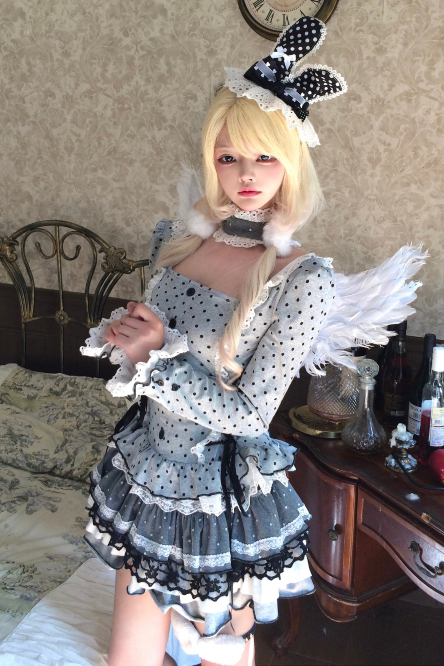 Dot Cute House Layer Cake Dress