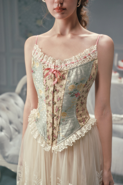 Fabric French Corset Top