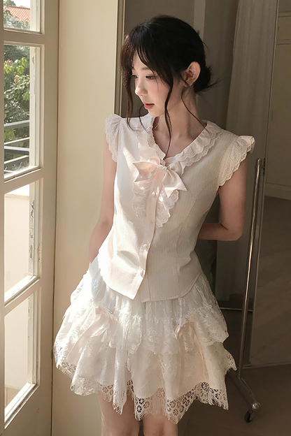 Flutter Sleeve Girly Top