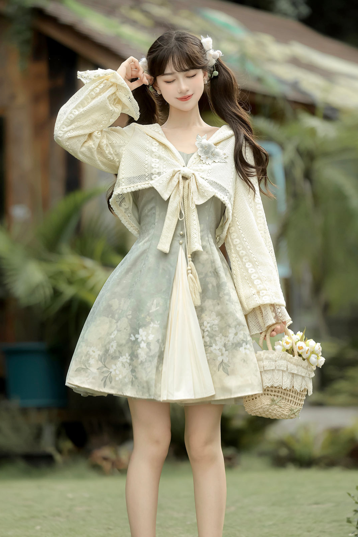 Forever Island Fragrance China Dress + Jacket