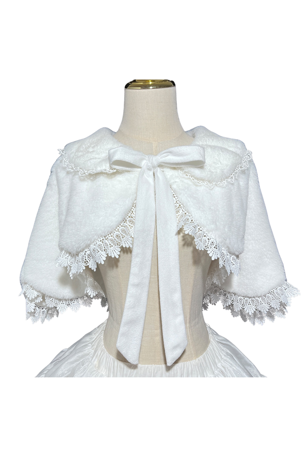 スノーフレークキャッスルロリータドレス+ケープ+トップス