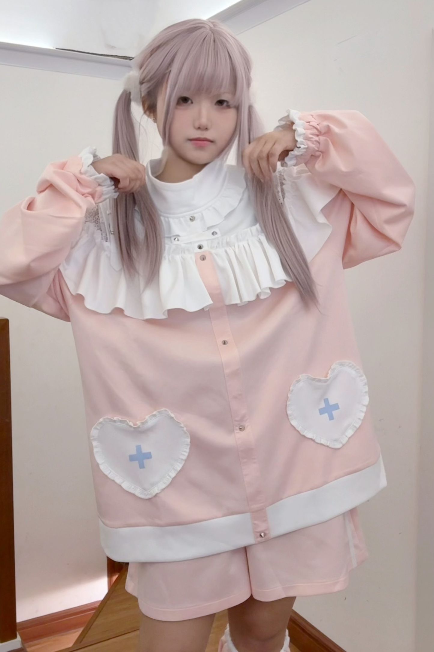 サブカルチャーレースピンキージャケット