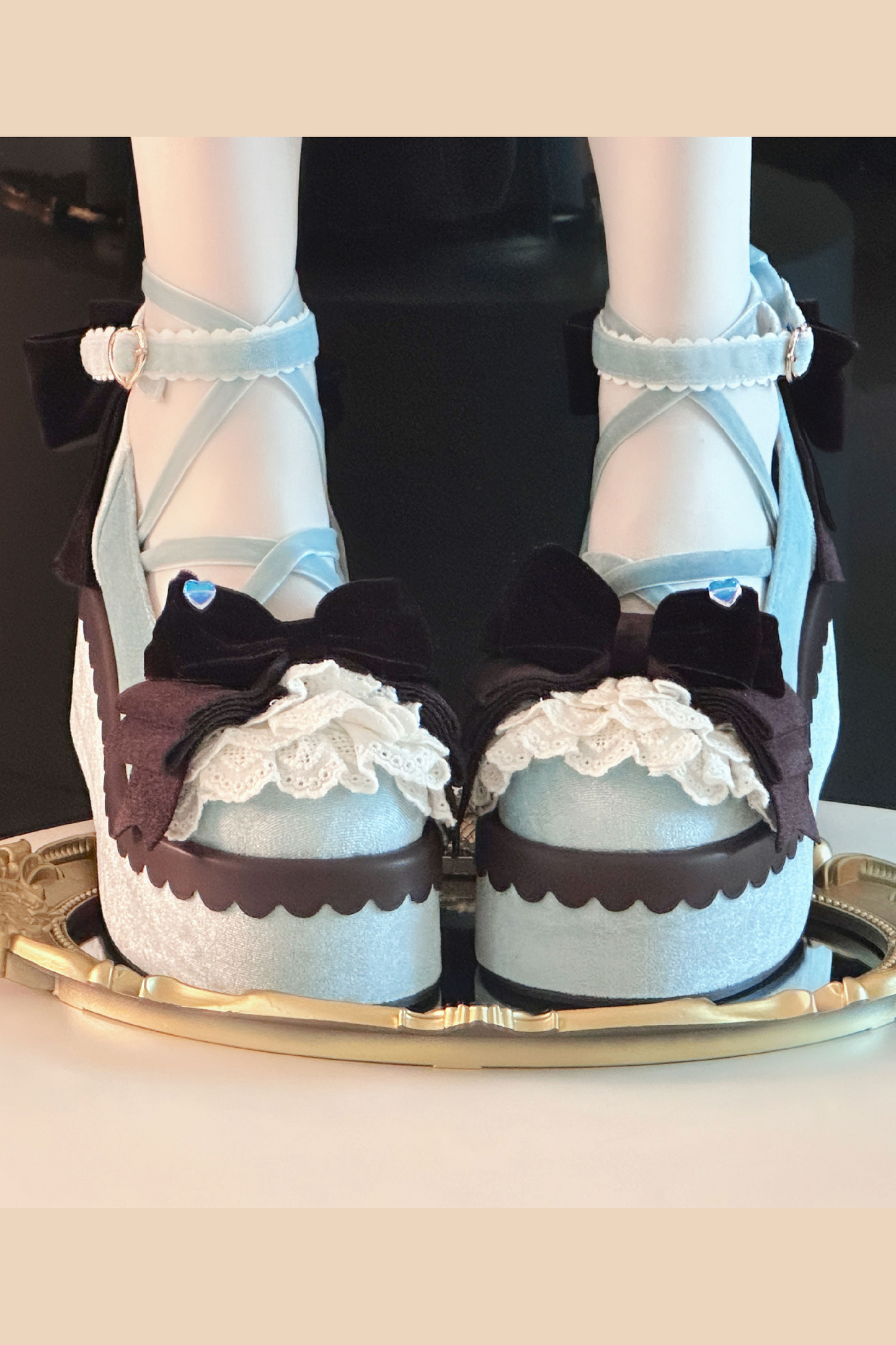 [Reservation deadline on October 25] Fantasy World Layer Cake Doll Platform Shoes