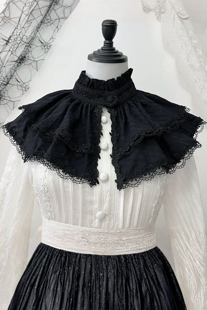 ダークゴシックフェイクカラー+ボンネット