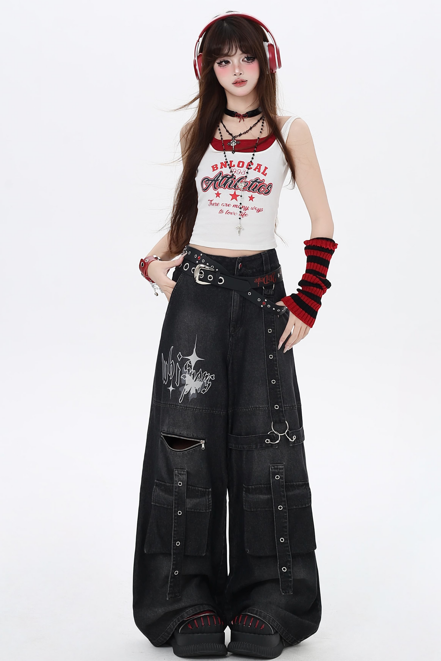 スイートクールアジアンルーズパンツ