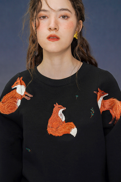 Red Fox Sweatshirt