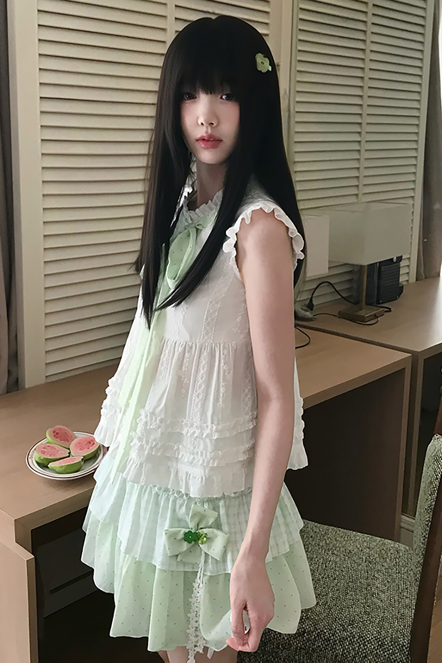 フォーリーフクローバートップス+スカート