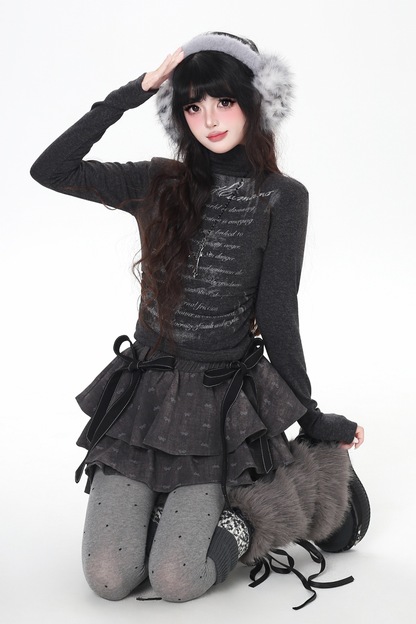 ダークスリムフィットフリーストップス