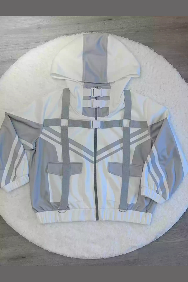 【予約商品】メカニックサイバーパンクスポーツウェアジャケットスーツ