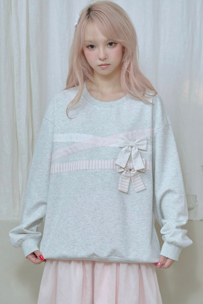 リボンプルオーバースウェット