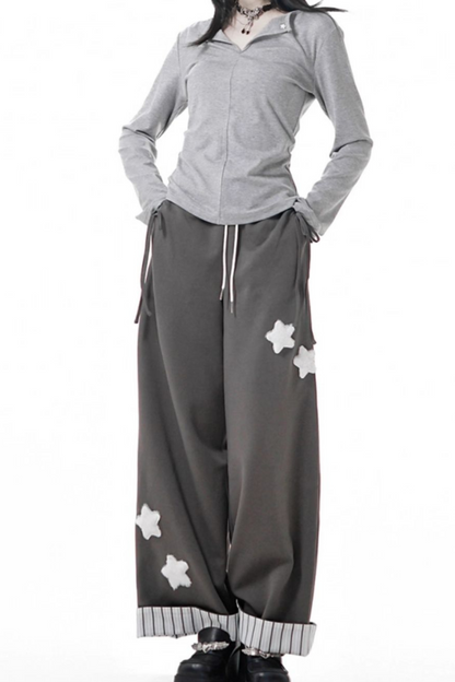 ステッチウエストベーシックトップス