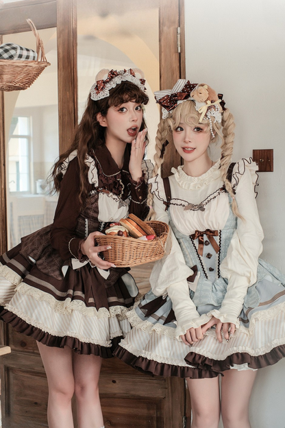 【予約商品】ミントショコラロリータチュチュスイートドレス＋リボンカチューシャ