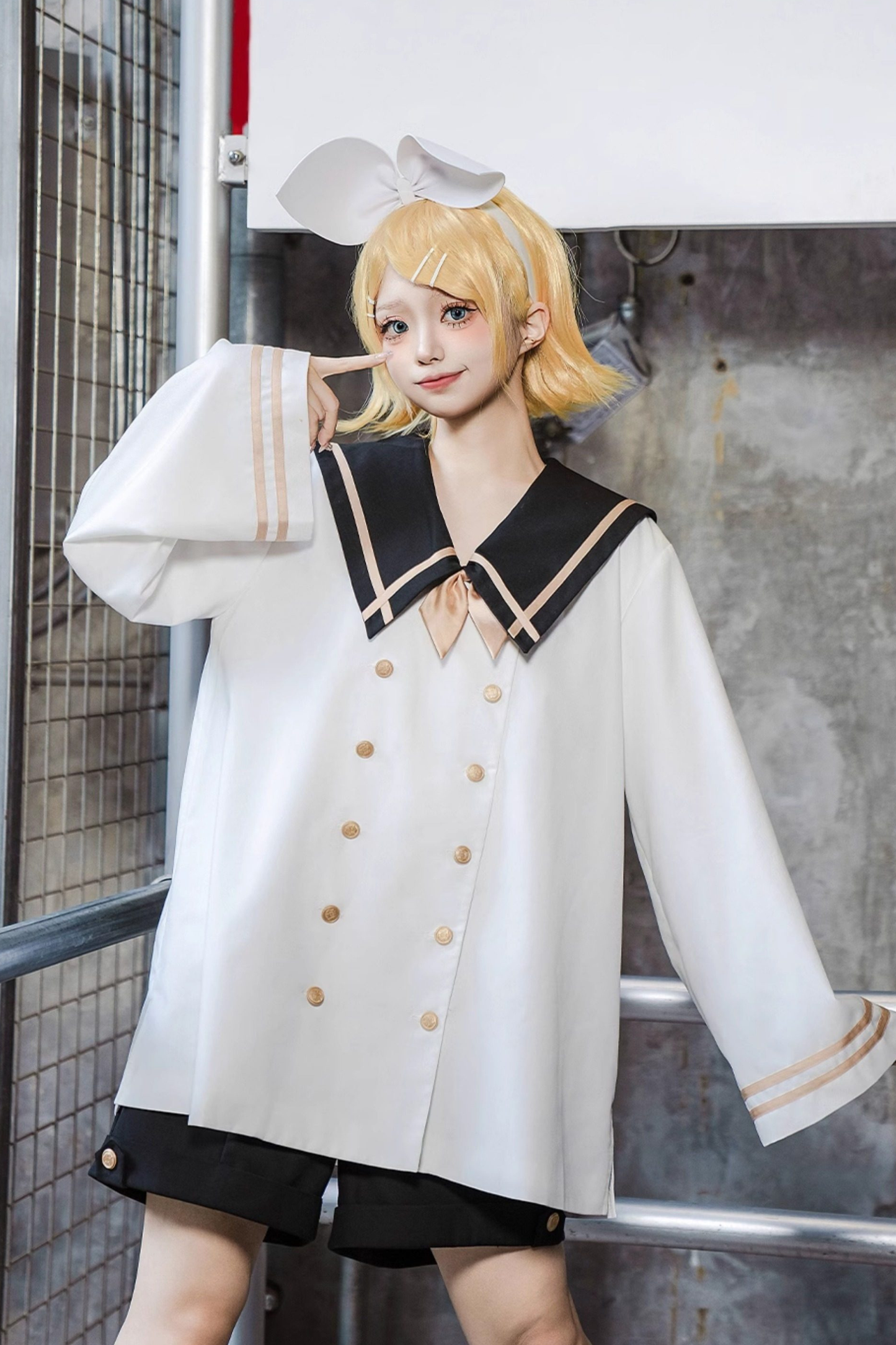 Prince Big Sailor Top + Pants + Beret + Tie + Socks