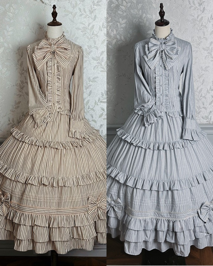 【2月26日予約締切】ビクトリアデュークエレガントクラシックプルアップスカート＋ティアードリボンスカート